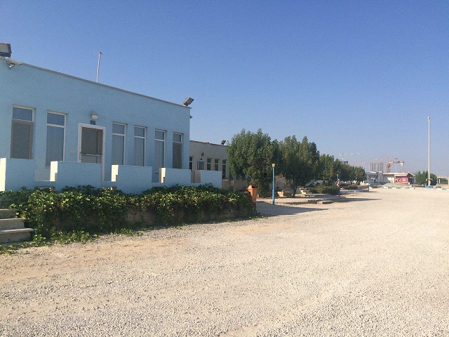 نمای ظاهری مجتمع گردشگری باغ ایران زمین 